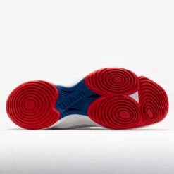 Wilson Hurakn 2.0 Women's White/Deja Vu Blue/Wilson Red -Holabird Sports Store 450017 4