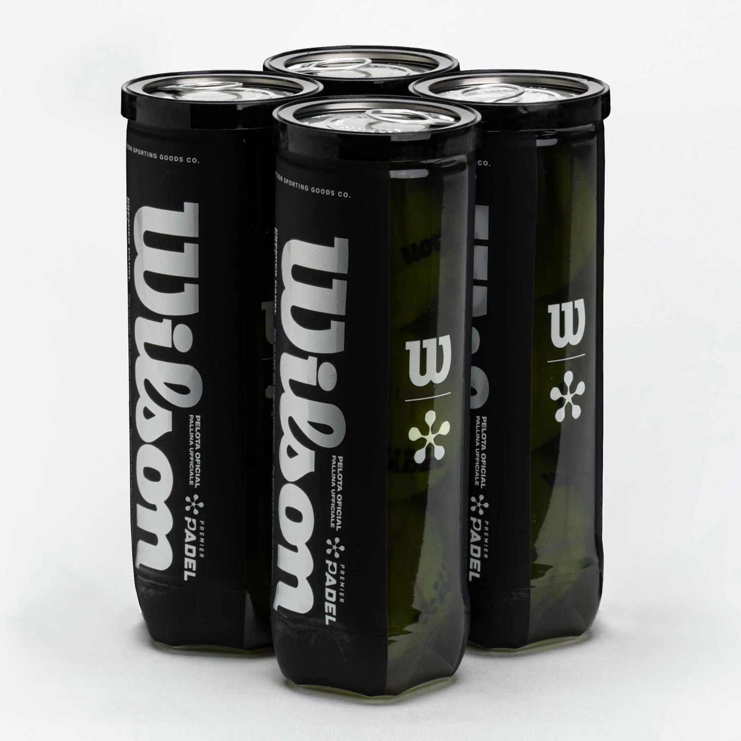 Wilson Premier Padel Balls 4 Cans 1 Wilson Premier Padel Balls 4 Cans