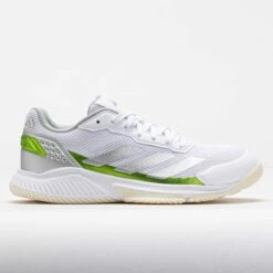 Adidas CourtQuick Women's White/Silver Metallic/Lucid Lemon