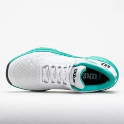 Wilson Hurakn Lite Women's Padel White/Turquoise/Black -Holabird Sports Store 450079 2