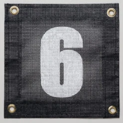 Tourna Tennis Court Numbers - Mesh 19 Tourna Tennis Court Numbers - Mesh -Holabird Sports Store 500149 6 1
