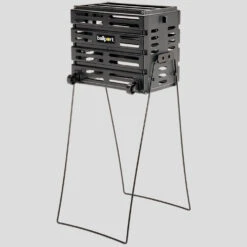 Tourna Ballport Deluxe With Wheels 80 Balls 8 Tourna Ballport Deluxe With Wheels 80 Balls -Holabird Sports Store 500178 blk 2