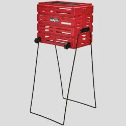 Tourna Ballport Deluxe With Wheels 80 Balls 12 Tourna Ballport Deluxe With Wheels 80 Balls -Holabird Sports Store 500178 red 2