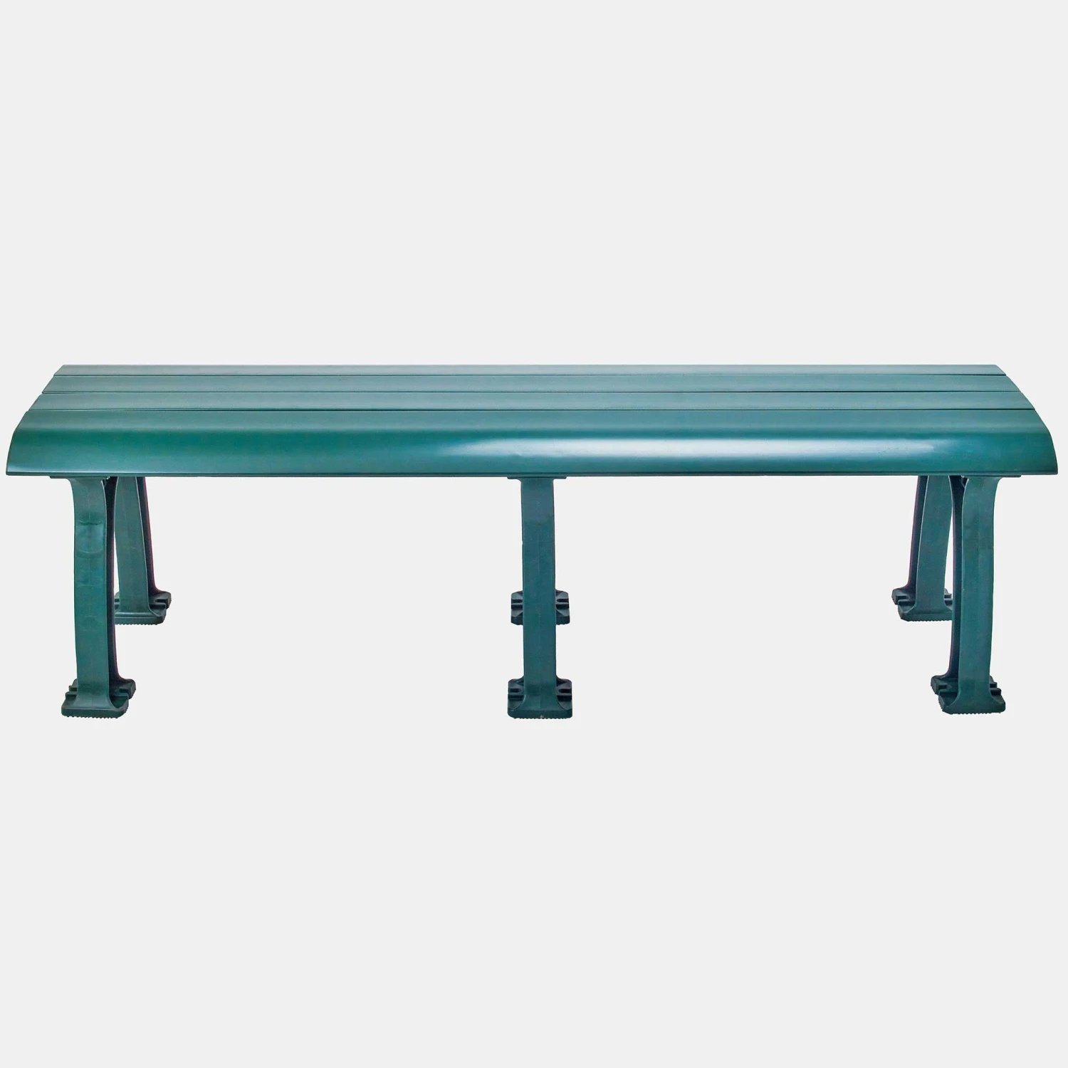Tourna 5' Polyethelene And PVC Bench - Green 1 Tourna 5' Polyethelene And PVC Bench - Green