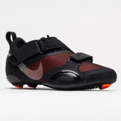 Nike SuperRep Cycle Women's Black/Metallic Silver/Hyper Crimson -Holabird Sports Store 561802 5