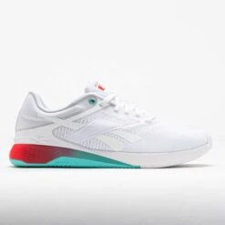 Reebok Nano X5 Women's White/AI Aqua/Energy Red