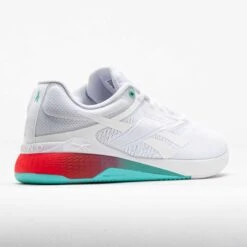Reebok Nano X5 Women's White/AI Aqua/Energy Red -Holabird Sports Store 561996 6
