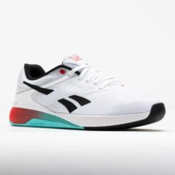 Reebok Nano X5 Men's White/Black/Energy Red -Holabird Sports Store 561997 5