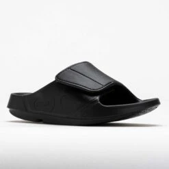 OOFOS OOahh Sport Flex Men's Matte Black -Holabird Sports Store 570470 5