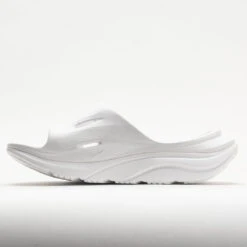 HOKA Ora Recovery Slide 3 Unisex White/White -Holabird Sports Store 570607 1