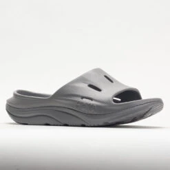 HOKA Ora Recovery Slide 3 Unisex Grey/Grey -Holabird Sports Store 570608 5