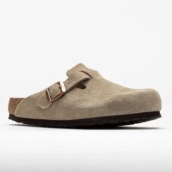 Birkenstock Boston Soft Footbed Regular Unisex Taupe -Holabird Sports Store 570704 5
