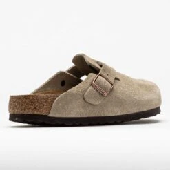 Birkenstock Boston Soft Footbed Regular Unisex Taupe -Holabird Sports Store 570704 6