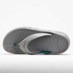 HOKA Ora Recovery Flip Men's Stellar Grey/Oceanic -Holabird Sports Store 570747 2