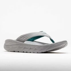 HOKA Ora Recovery Flip Men's Stellar Grey/Oceanic -Holabird Sports Store 570747 5