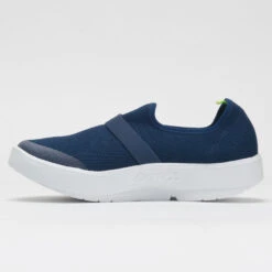 OOFOS OOmg Low Women's White/Navy 7 OOFOS OOmg Low Women's White/Navy -Holabird Sports Store 631140 1