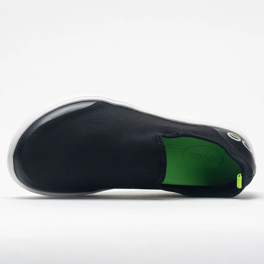 OOFOS OOmg EeZee Women's White/Black 3 OOFOS OOmg EeZee Women's White/Black - Image 3