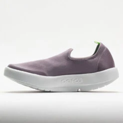 OOFOS OOmg EeZee Women's White/Mauve -Holabird Sports Store 631314 1