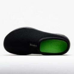 OOFOS OOcoozie Sport Mule Men's Black -Holabird Sports Store 631589 2