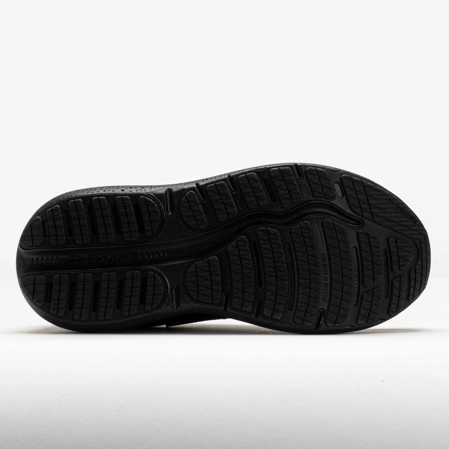 Brooks Ghost Max Leather Women's Black/Black 4 Brooks Ghost Max Leather Women's Black/Black - Image 4