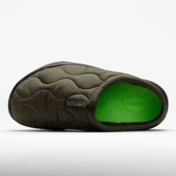 OOFOS OOcoozie Thermo Mule Men's Alpine Moss -Holabird Sports Store 631636 2