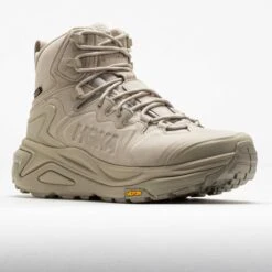 HOKA Kaha 3 GTX Men's Raw Linen/Oat Milk -Holabird Sports Store 631638 5