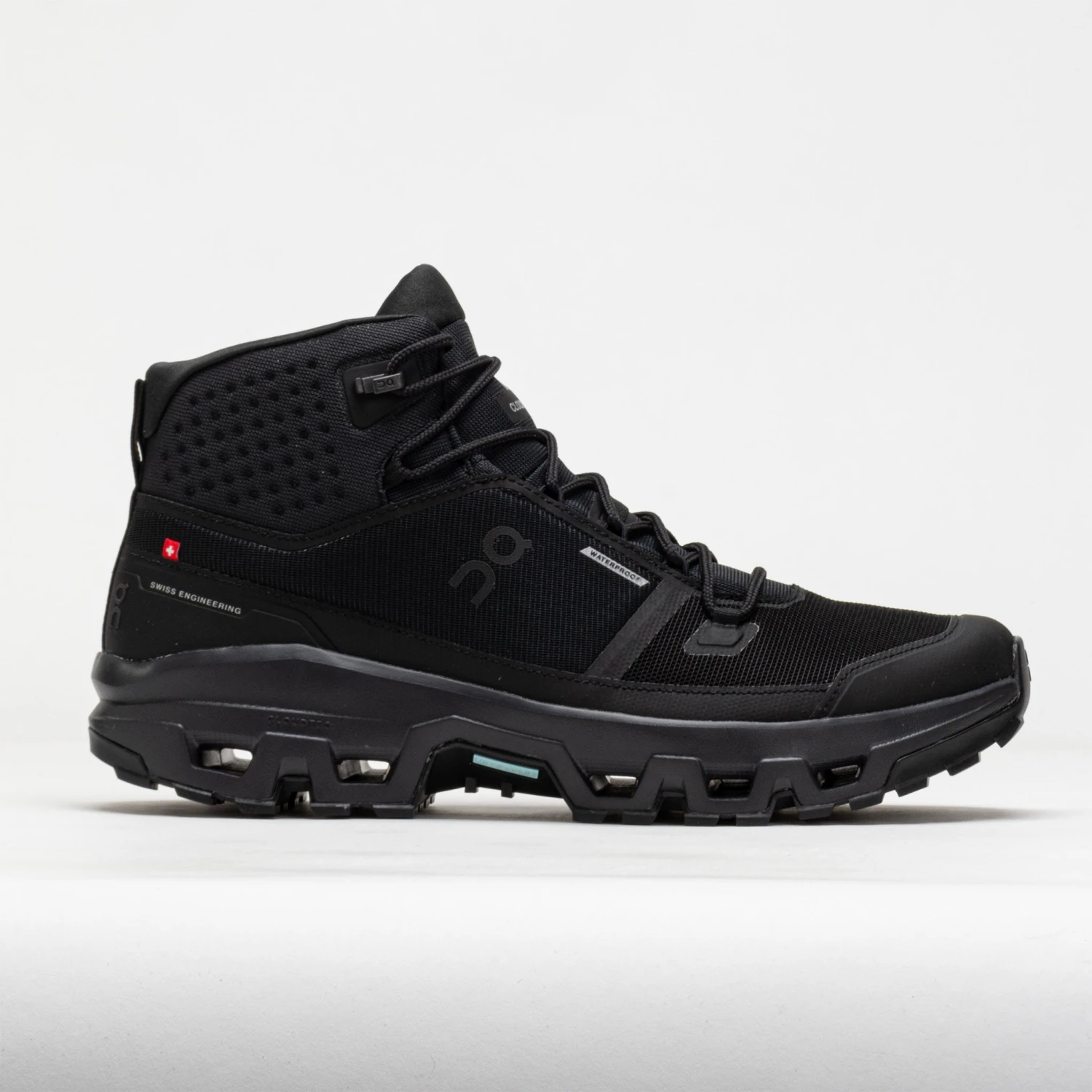 On Running On Cloudrock Mid Waterproof Men's Black/Black 1 On Running On Cloudrock Mid Waterproof Men's Black/Black