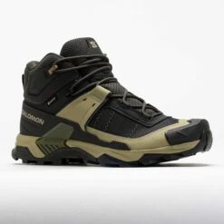Salomon X Ultra 5 Mid GTX Men's Peat/Gray Green/Blue Nights -Holabird Sports Store 631654 5