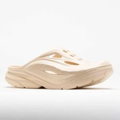 HOKA Ora Recovery Mule Unisex Vanilla -Holabird Sports Store 631658 5