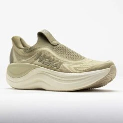 HOKA Skyward Laceless Men's Grassland/Wild Mushroom -Holabird Sports Store 631684 5