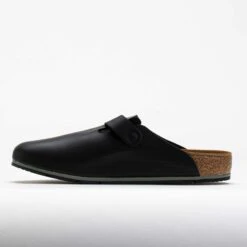 Birkenstock Boston Pro Leather Unisex -Holabird Sports Store 631709 blk 1