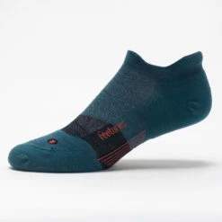Feetures Merino 10 Cushion No Show Tab Socks -Holabird Sports Store 651258 428 1