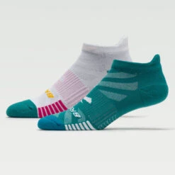 Brooks Ghost Lite No-Show Sock 2-Pack -Holabird Sports Store 651283 358 1