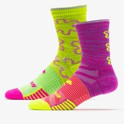 Brooks Ghost Lite Crew Sock 2-Pack -Holabird Sports Store 651285 926 1