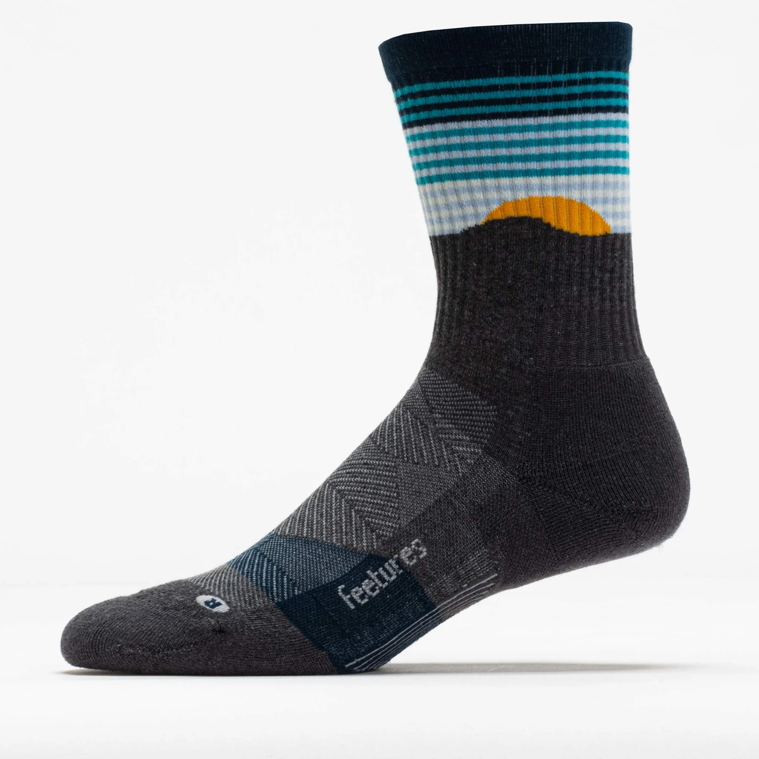 Feetures Elite Trail Mini Crew Max Cushion Socks 5 Feetures Elite Trail Mini Crew Max Cushion Socks - Image 5