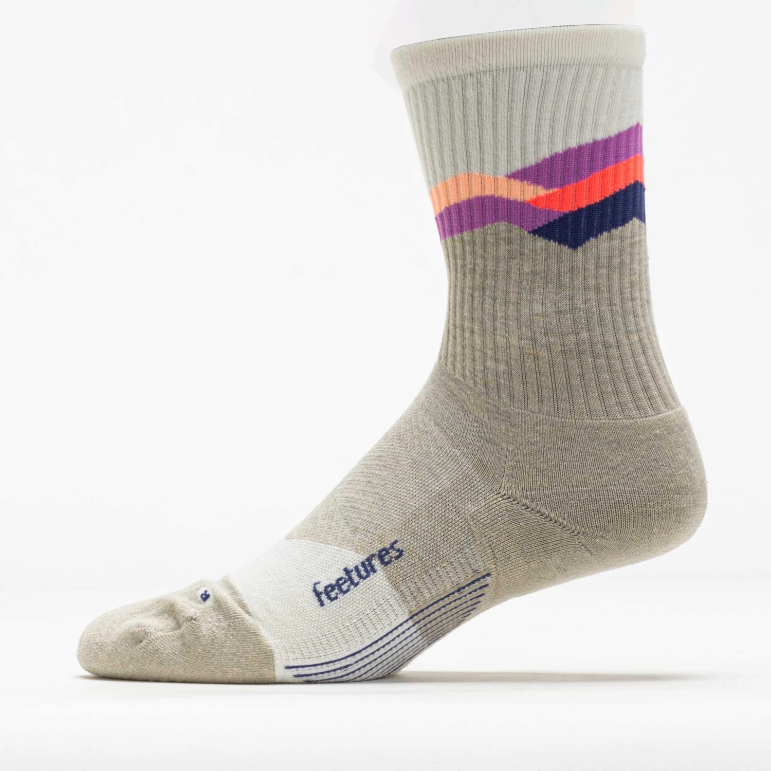 Feetures Elite Trail Mini Crew Max Cushion Socks 7 Feetures Elite Trail Mini Crew Max Cushion Socks - Image 7