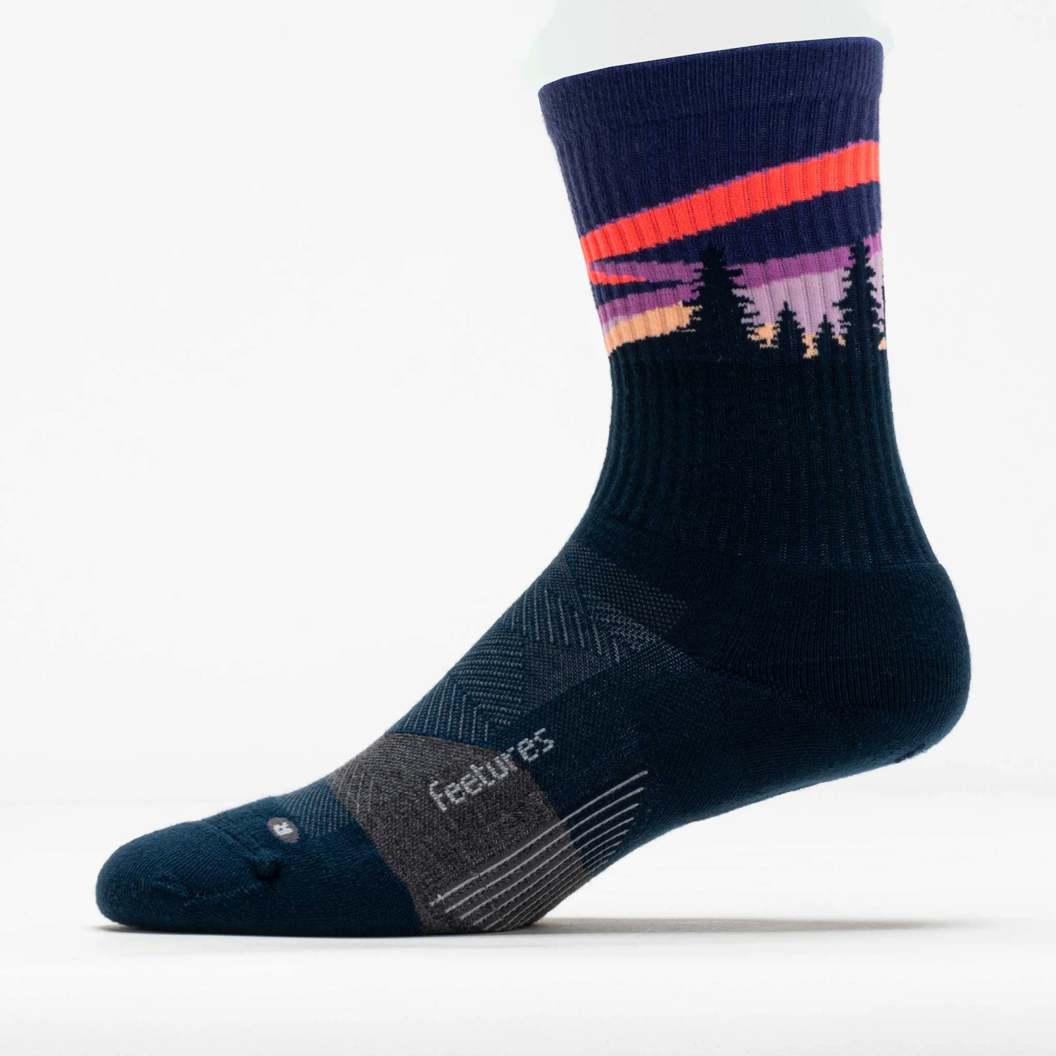 Feetures Elite Trail Mini Crew Max Cushion Socks 8 Feetures Elite Trail Mini Crew Max Cushion Socks - Image 8