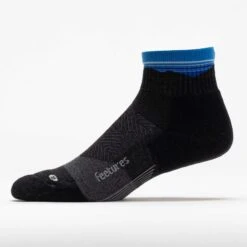 Feetures Elite Trail Quarter Max Cushion Socks 9 Feetures Elite Trail Quarter Max Cushion Socks -Holabird Sports Store 651314 713 1