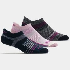 Saucony Inferno Merino Wool No Show Tab Socks 3 Pack 9 Saucony Inferno Merino Wool No Show Tab Socks 3 Pack -Holabird Sports Store 651343 680 2