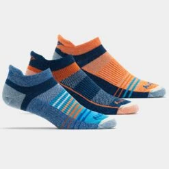 Saucony Inferno Merino Wool No Show Tab Socks 3 Pack 11 Saucony Inferno Merino Wool No Show Tab Socks 3 Pack -Holabird Sports Store 651343 815 2