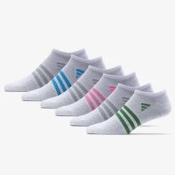 Adidas Superlite 3.0 No Show Socks 6-Pack Women's -Holabird Sports Store 651357 856 1
