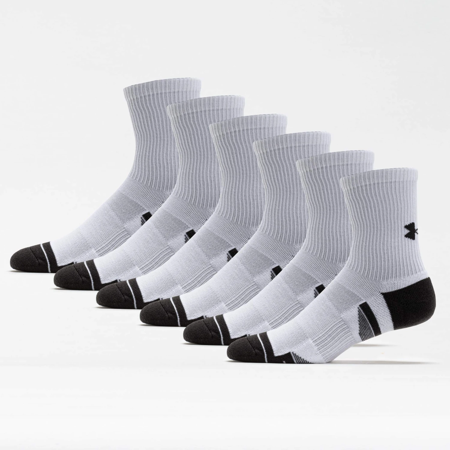 Under Armour Performance Tech Crew Socks 6-Pack 1 Under Armour Performance Tech Crew Socks 6-Pack