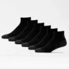 Under Armour Performance Tech Quarter Socks 6-Pack -Holabird Sports Store 651387 003 1