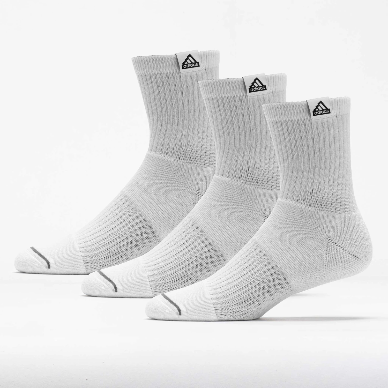 Adidas Cushioned Sport 3.0 High Quarter Socks 3-Pack Men's 2 Adidas Cushioned Sport 3.0 High Quarter Socks 3-Pack Men's - Image 2