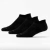 Saucony Inferno Cushioned No Show Tab Socks (3 Pack) -Holabird Sports Store 651403 002 1