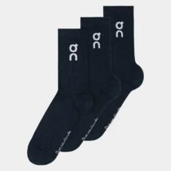 On Running On Logo Sock High (3 Pack) 19 On Running On Logo Sock High (3 Pack) -Holabird Sports Store 651411 255 1