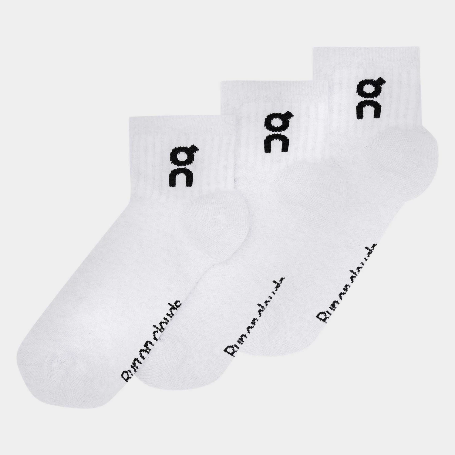 On Running On Logo Sock Mid (3 Pack) 1 On Running On Logo Sock Mid (3 Pack)