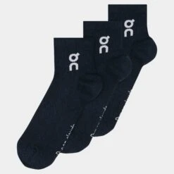 On Running On Logo Sock Mid (3 Pack) 15 On Running On Logo Sock Mid (3 Pack) -Holabird Sports Store 651413 255 1