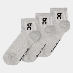 On Running On Logo Sock Mid (3 Pack) 22 On Running On Logo Sock Mid (3 Pack) -Holabird Sports Store 651413 732 1