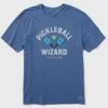 Life Is Good Pickleball Wizard Tee Men's -Holabird Sports Store 700628 553 1